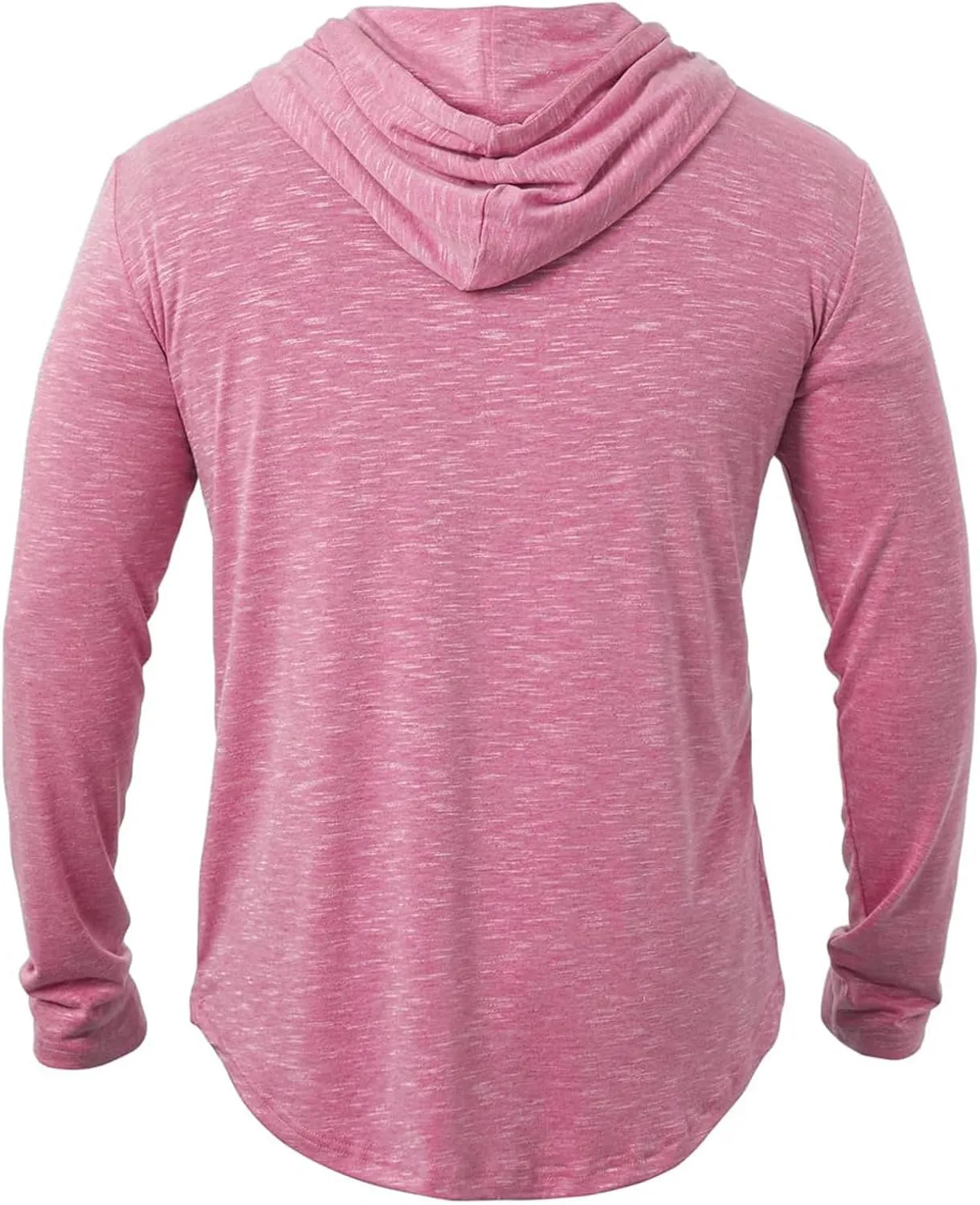 Men's Summer Shirts Long Sleeve Hat Elastic Rope Blouse Solid Color Comfy Leisure Style Sport Pants Fresh Trendy Tee