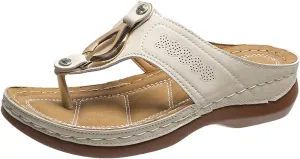 Orthopedic Flip Flops for Women with Arch Support Recovery Sandals Slip On Shoes Comfortable Walking Shoes Summer Beach Casual Yoga Mat Thong Sandals