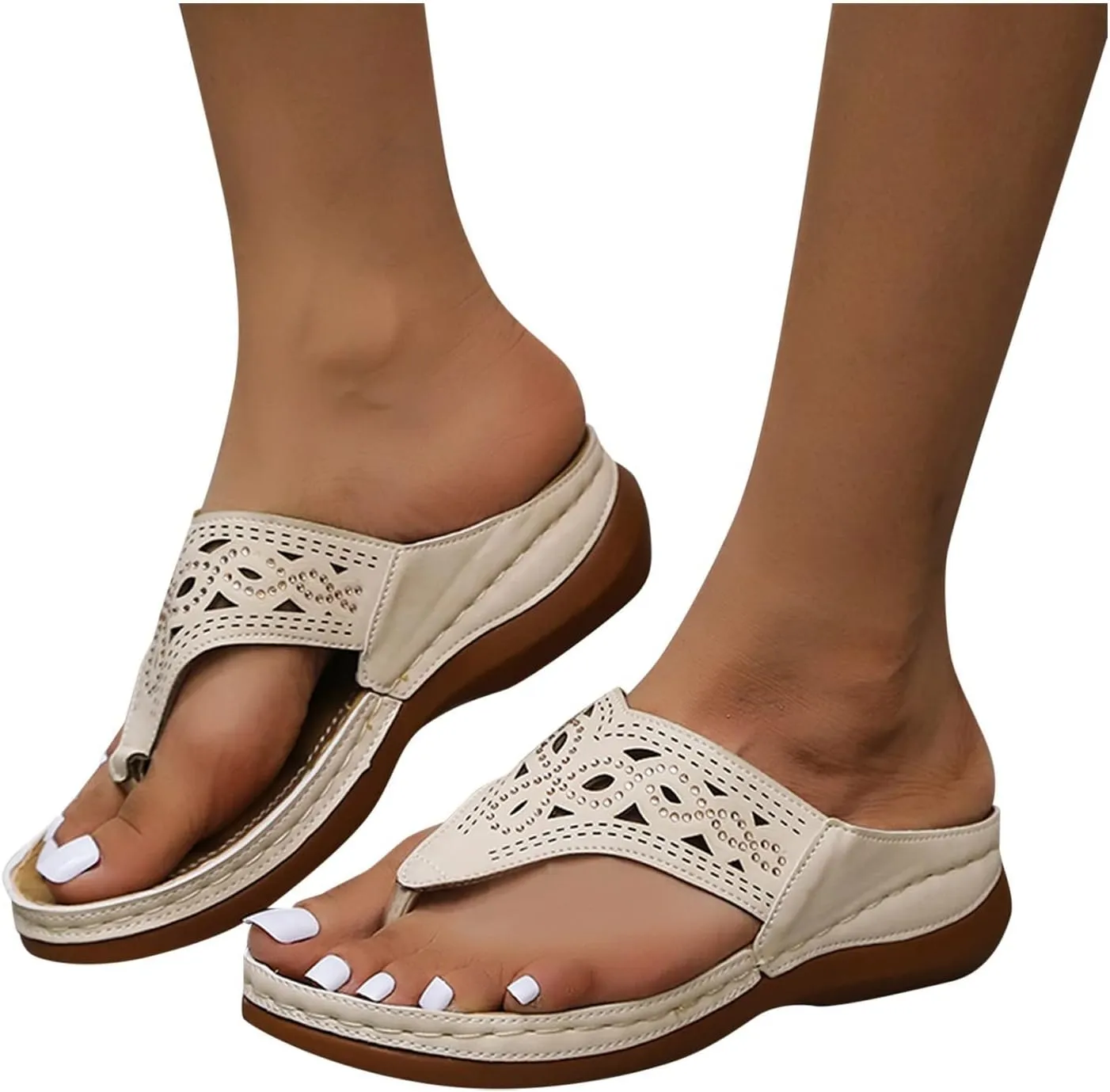 Orthopedic Sandals for Women 2025 Wide Feet Orthotic Beach Sandals for Women Summer Sandals Dressy Orthotic Walking Sandals Women Comfort Beach Orthopedic Cute Summer Sandals for Women 2025