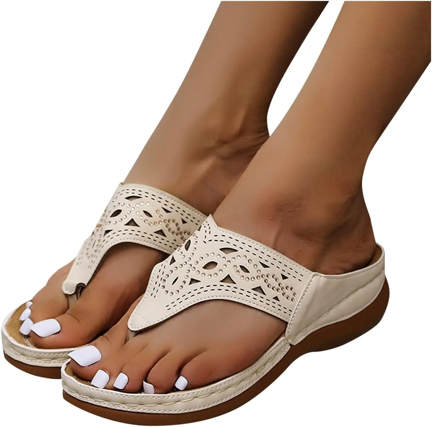 Orthopedic Sandals for Women 2025 Wide Feet Orthotic Beach Sandals for Women Summer Sandals Dressy Orthotic Walking Sandals Women Comfort Beach Orthopedic Cute Summer Sandals for Women 2025