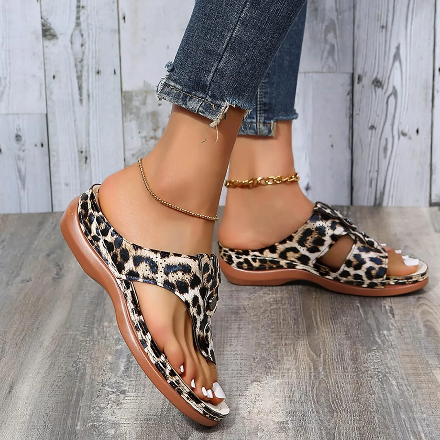 Orthopedic Sandals for Women with High Arch Support Orthotic Women's Sandals Dressy Flip Flop Arch Support Women Orthopedic Womens Heeled Sandals Summer Full Orthopedic Walking Shoes for Women