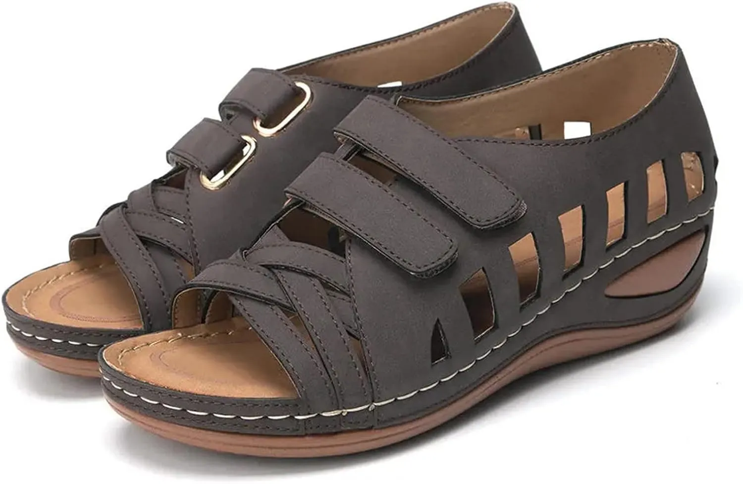 Orthotic Sandals for Women with Arch Support Flip Flops with Arch Support Comfortable Wedge Sandals Walking All Day Sandals Orthopedic for Women