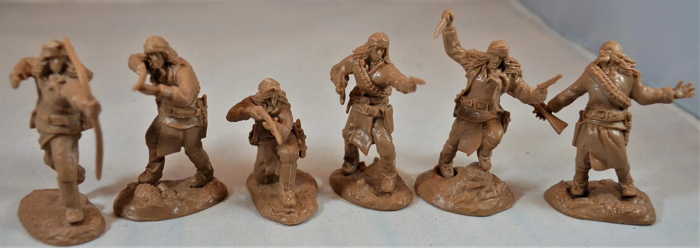 Paragon Apache Indian Warriors Set 1 Buckskin