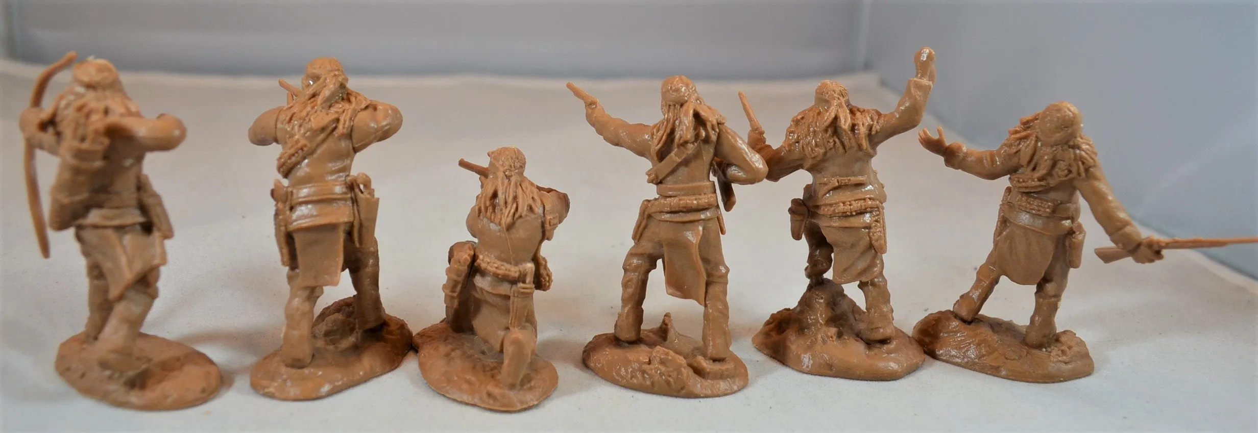 Paragon Apache Indian Warriors Set 1 Buckskin