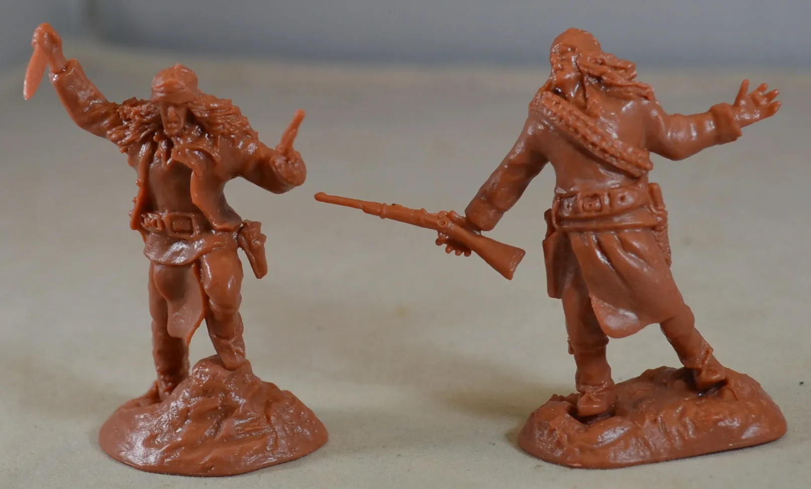 Paragon Apache Indian Warriors Set 1 Red Brown