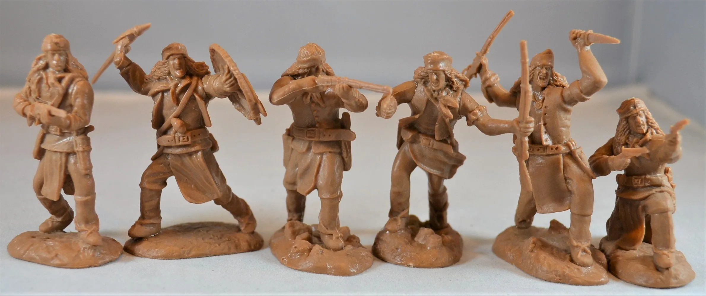 Paragon Apache Indian Warriors Set 2 Buckskin