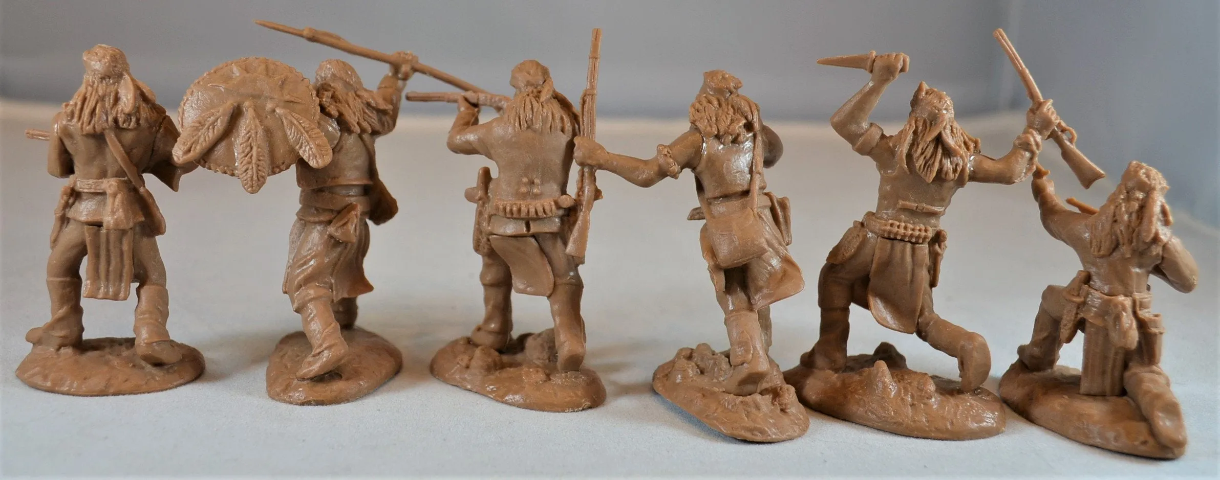 Paragon Apache Indian Warriors Set 2 Buckskin