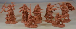 Paragon Apache Indian Warriors Set 2 Red Brown
