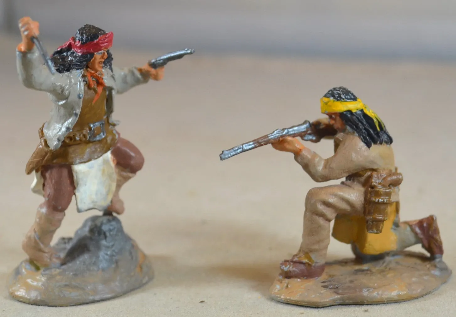 Paragon Painted Apache Indian Warriors Set 1 6 Piece Set Geronimo