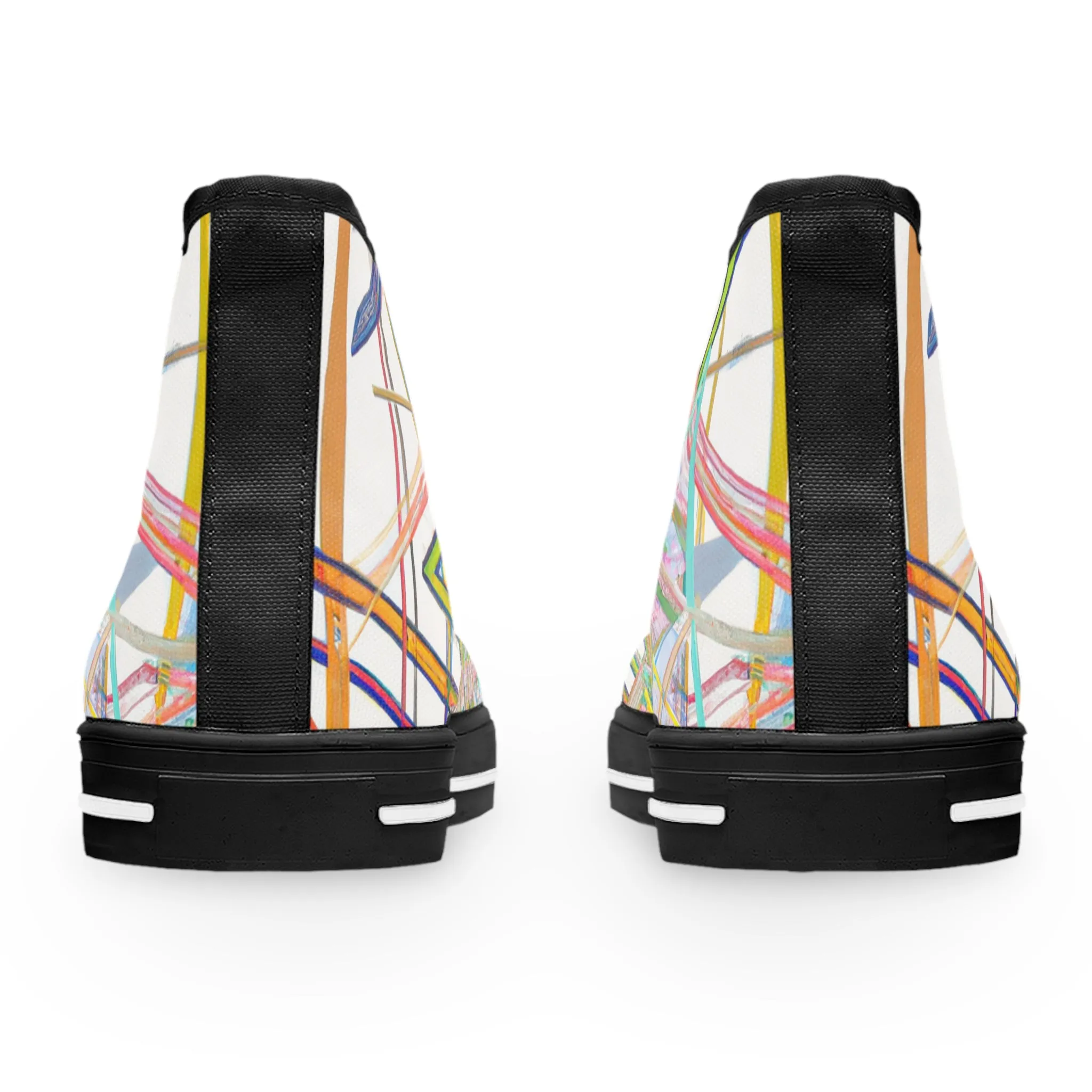 Polly Plimsolls. - high top