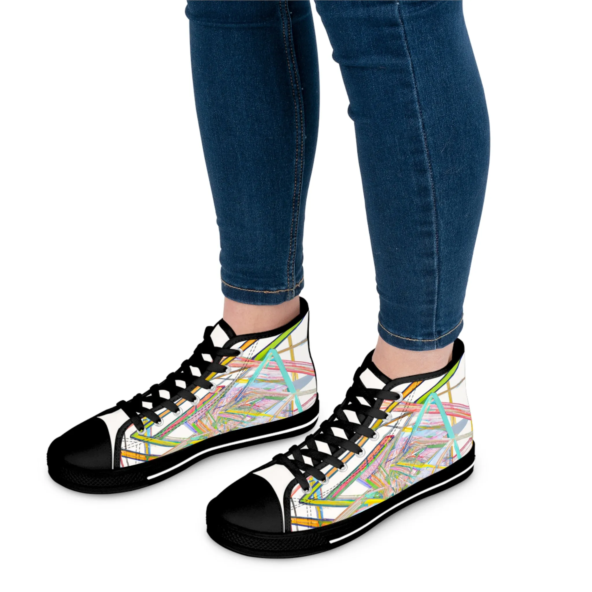 Polly Plimsolls. - high top