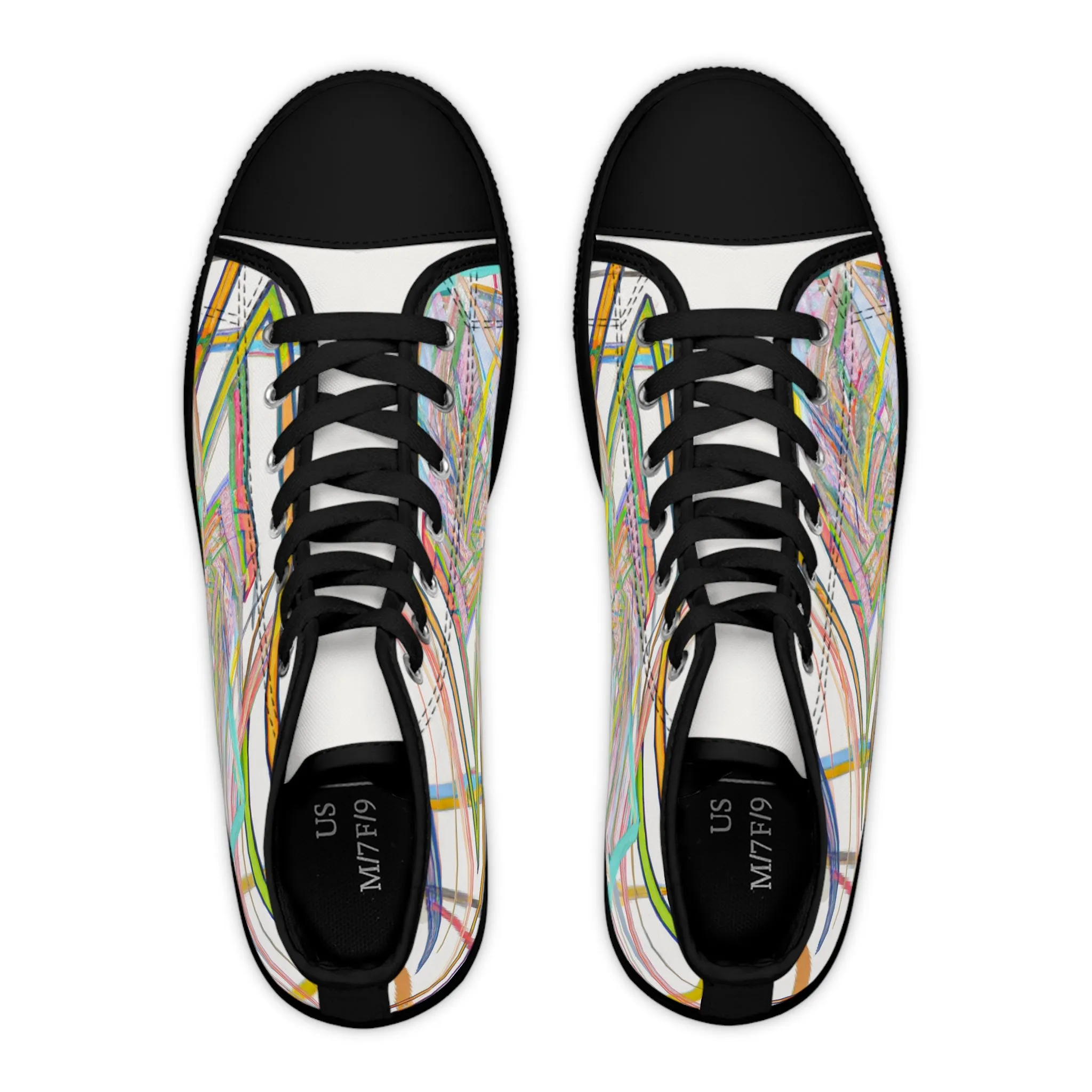 Polly Plimsolls. - high top