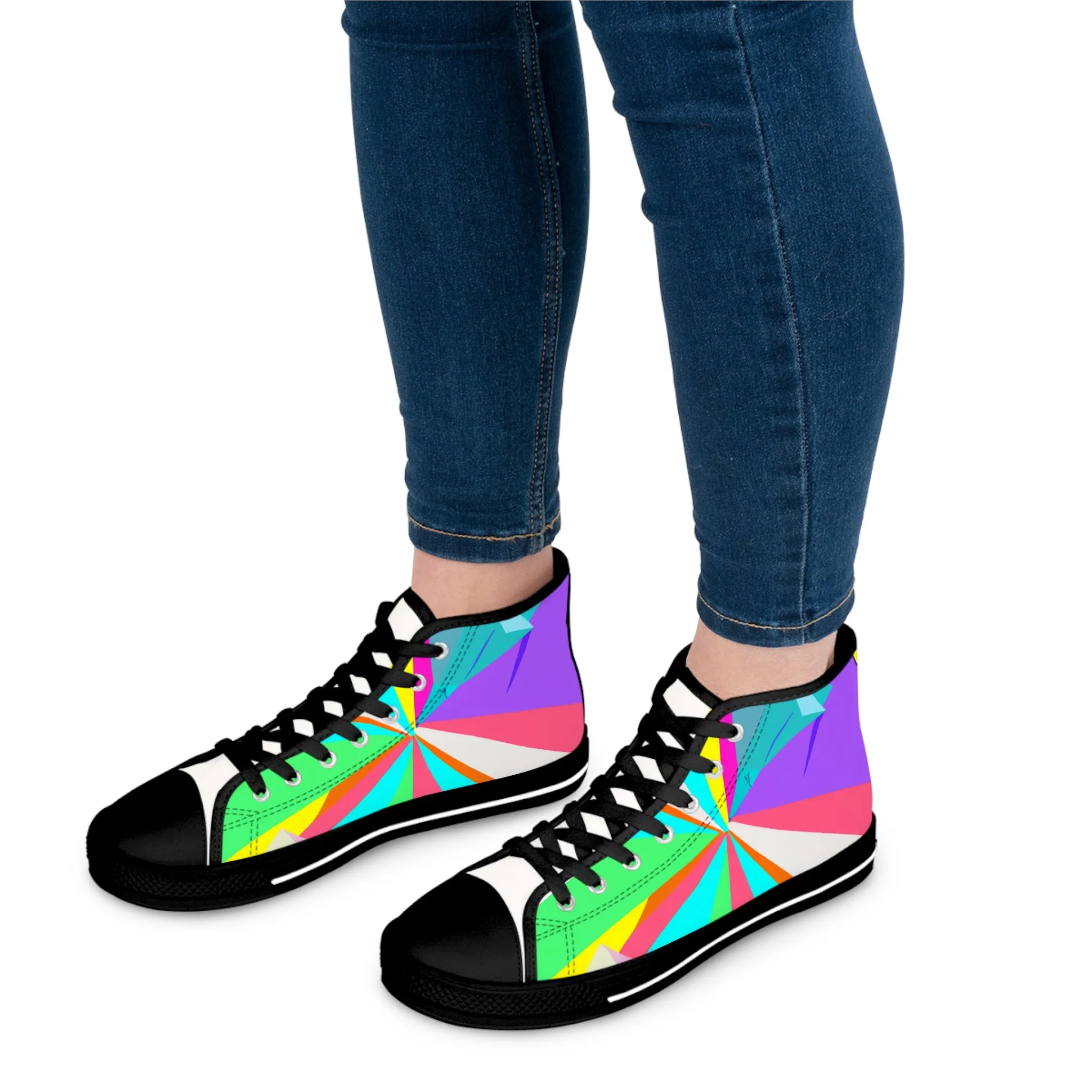 Retro Glamour. - high top