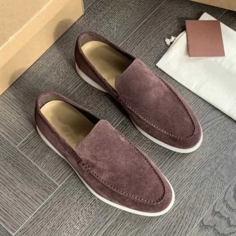 Skyline Moccasins, White Sole, 7 Colors