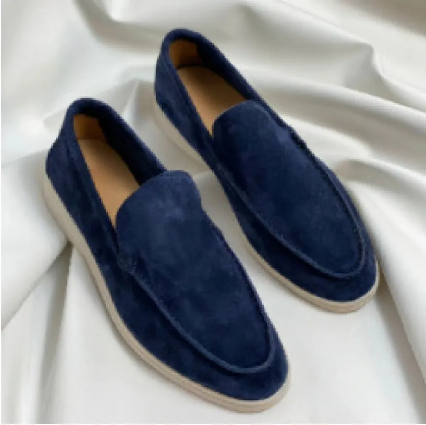 Skyline Moccasins, White Sole, 7 Colors