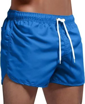 Summer Trousers Surfing Splicing Spring and Swimming and Beach Shorts Men's Board Shorts Tan Shorts Denim