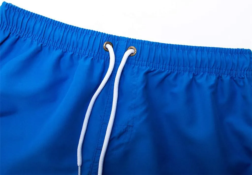 Summer Trousers Surfing Splicing Spring and Swimming and Beach Shorts Men's Board Shorts Tan Shorts Denim