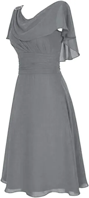 Tea Party Dresses for Woman 1950 Vintage Crew Neck Solid A-Line Swing Sundress Rockabilly Cocktail Party Dresses