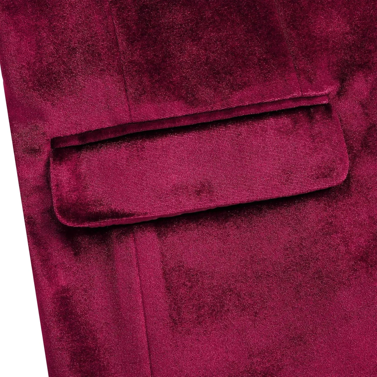 TURETRENDY Men's Velvet Blazer One Button Solid Wedding Tuxedo Slim Fit Luxury Velour Suit Jacket for Dinner,Prom,Party