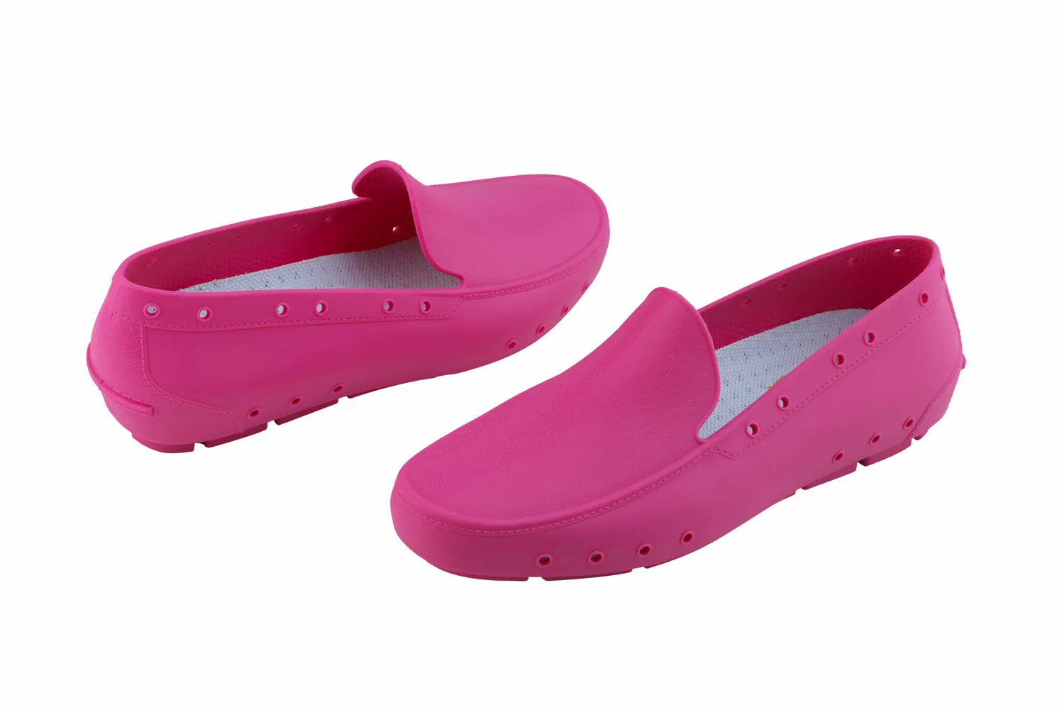 WOCK PROFESSIONAL SHOES-LEA Moccasins Pink for Spa, Wellness, Dental, Nurse. Medical - STYLEMONARCHY