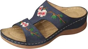 Women Orthopedic Flip Flops Orthopedic Slip On Sandals Womens Sandals for Plantar Fasciitis Orthotic Womens Summer Strappy Sandals Womens Flip Flops Summer Comfortable Walking Thong Sandals