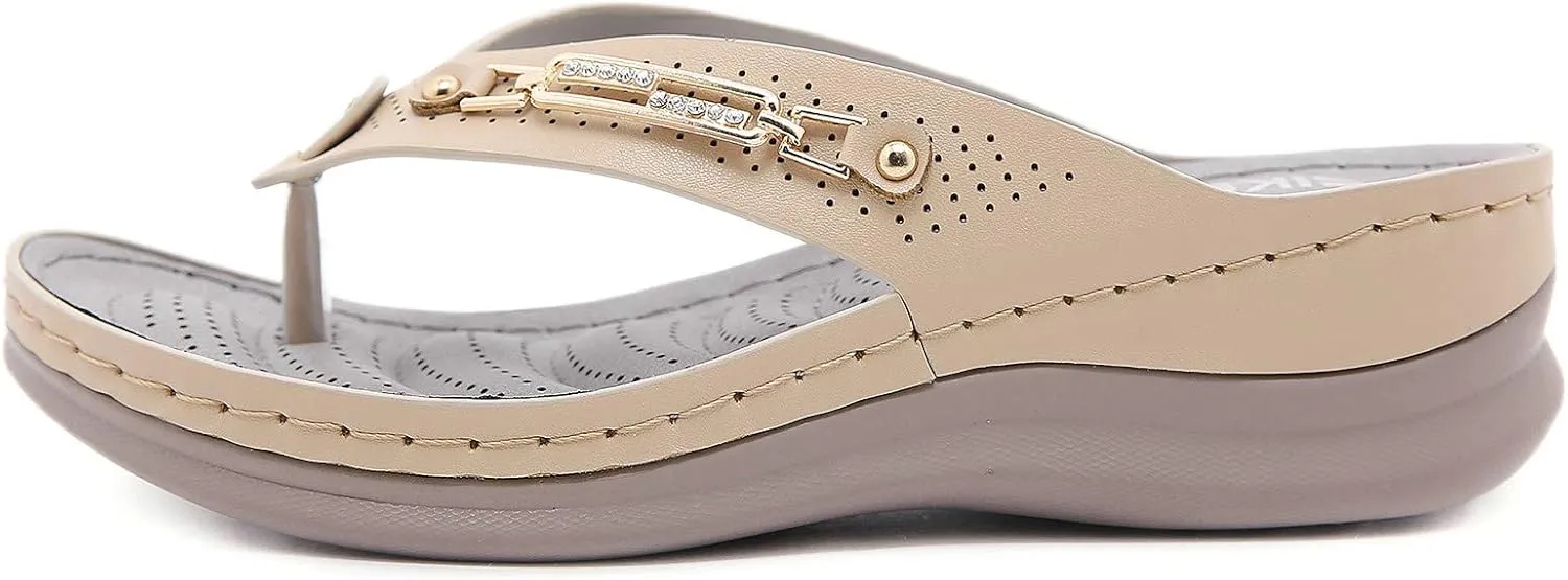Women Sandals Orthopedic Orthopedic Womens Size 11 Sandals Arch Support Walking Sandals Orthopedic Women's Summer Sandals Casual Comfortable Flip Flops Beach Shoes Womens Orthopedic Dress Shoes Wide