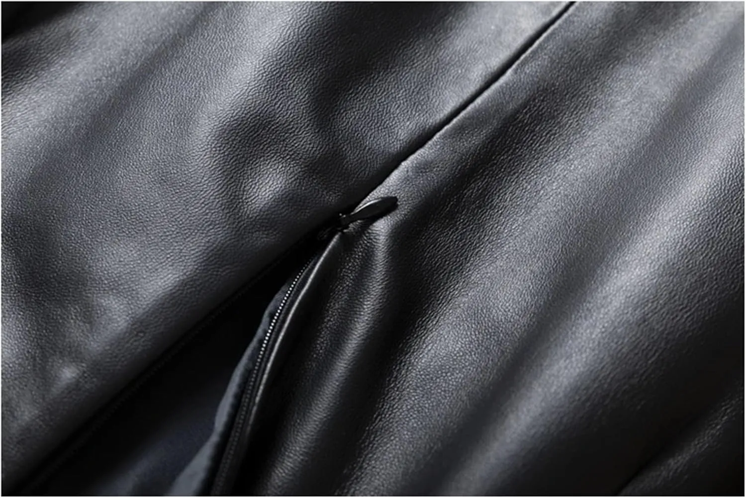 Womens Belted Midi Leather Skirt Front Slit Spring Summer Umbrella Hem Sheepskin