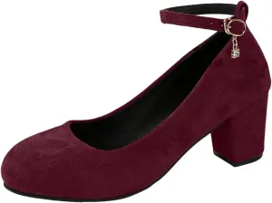 Women's Casual Shoes with Chunky Heel Perfect for Daily Slip On for Comfortable Fit Shoes Elegant Casual Walking