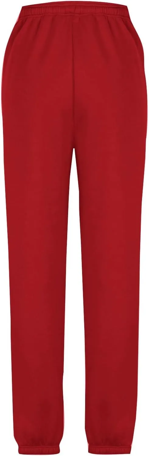 Womens Lounge Sweatpants Joggers Baggy Cinch Bottom Thermal Winter Sweatpants Fleece Lined Hiking Track Pants