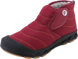 Yanzhenglip Winter Wide Toe Barefoot Hiking Shoes Boots, Non-Slip Waterproof Outdoor Running Boots Snow Boots